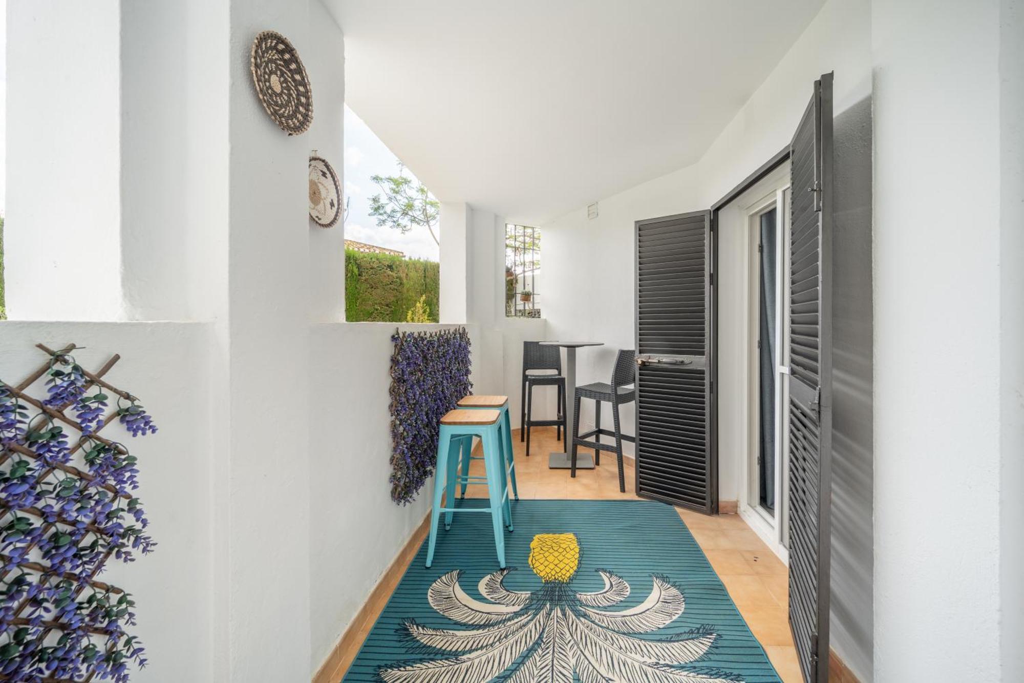 A Terrace With Sea View, 2 Bedrooms Apartment In Benalmádena Eksteriør bilde